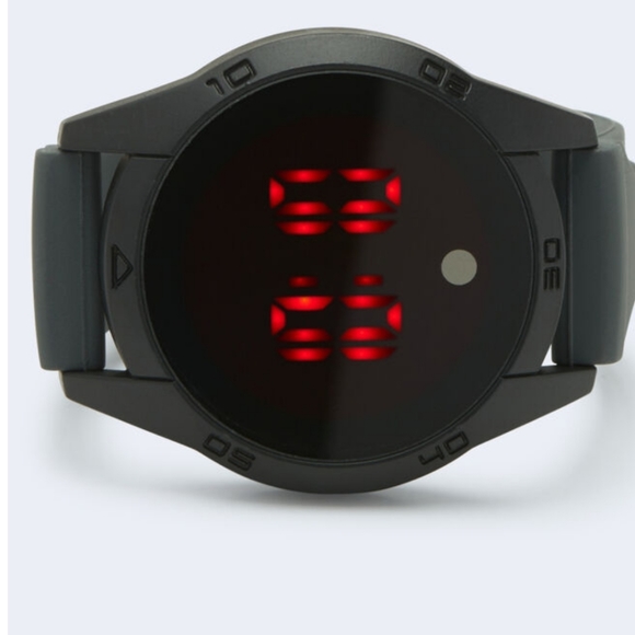 NIB Aéropostale Digital Round Watch Grey One size - Picture 2 of 3